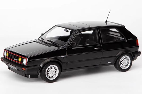 1989 Volkswagen Golf GTI Match Diecast Car Model 1:18 Black