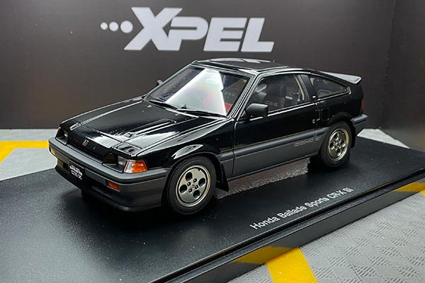 Honda Ballade Sports CR-X Si Diecast Model 1:18 Scale Black