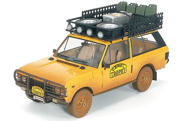 1982 Land Rover Range Rover SUV Diecast Model 1:18 Scale Yellow