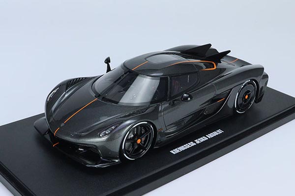 Koenigsegg Jesko Absolut Resin Car Model 1:18 Scale Black