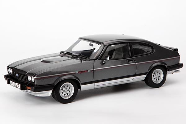 1981 Ford Capri Diecast Car Model 1:18 Scale Gray