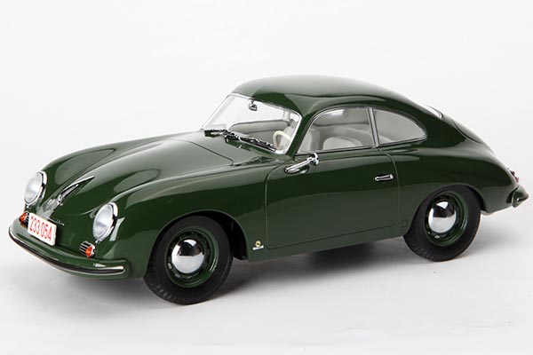 1954 Porsche 356 Coupe Diecast Car Model 1:18 Scale Dark Green