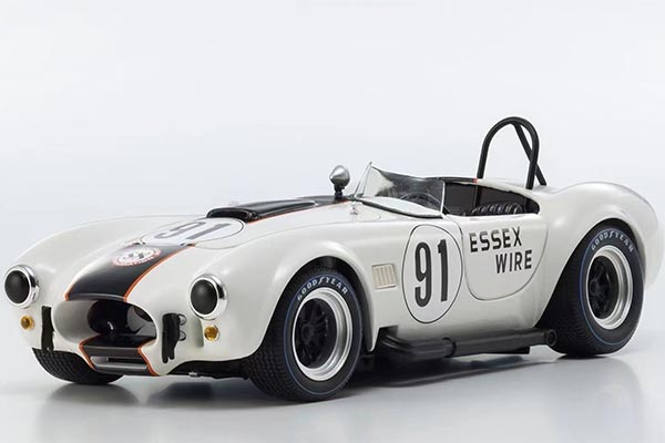 Ford Shelby Cobra 427 S/C Diecast Model 1:18 Scale White