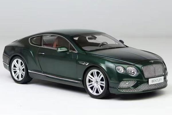 2018 Bentley Continental GT Diecast Model 1:18 Scale Dark Green