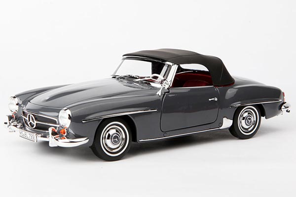 1957 Mercedes-Benz 190 SL Diecast Car Model 1:18 Scale Gray