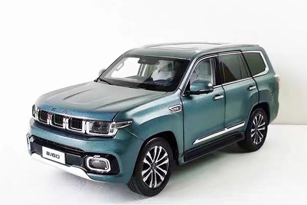 2022 BAIC BJ60 SUV Diecast Model 1:18 Scale Blue