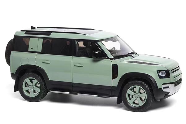 2023 Land Rover Defender 110 SUV Diecast Model 1:18 Scale Blue