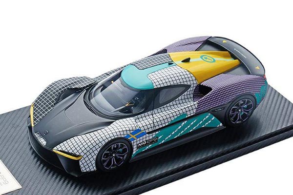 NIO EP9 Diecast Car Model 1:18 Scale Swedish Elements