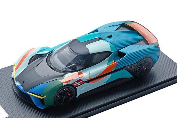 NIO EP9 Diecast Car Model 1:18 Scale Danish Elements