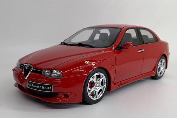 2002 Alfa Romeo 156 GTA Resin Car Model 1:18 Scale Red