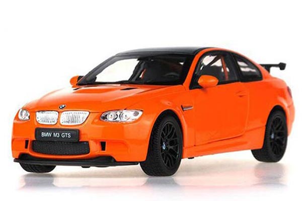 2010 BMW M3 GTS E92 Diecast Car Model Orange 1:18 Scale