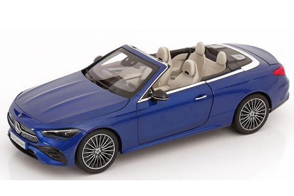 2024 Mercedes-Benz CLE-Class Cabriolet Diecast Model 1:18 Blue