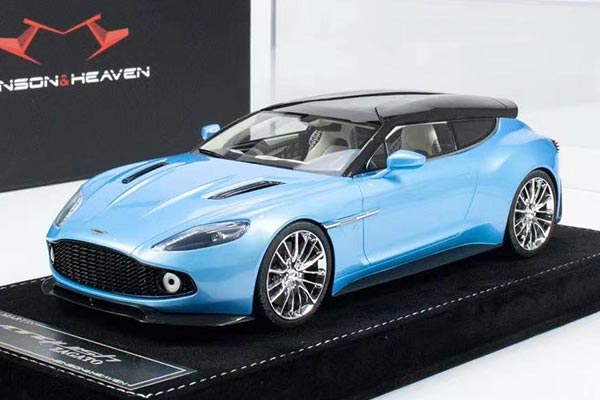 Aston Martin Vanquish Zagato Shooting Brake Model 1:18 Blue