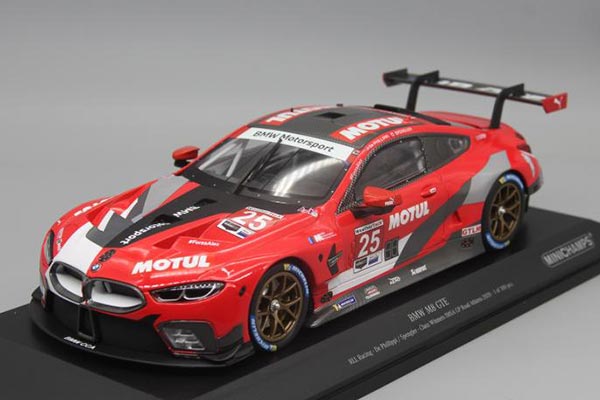 2020 BMW M8 GTE Diecast Car Model 1:18 Scale Red