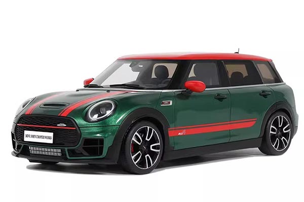 Mini Cooper Clubman F54 Resin Car Model 1:18 Scale Green