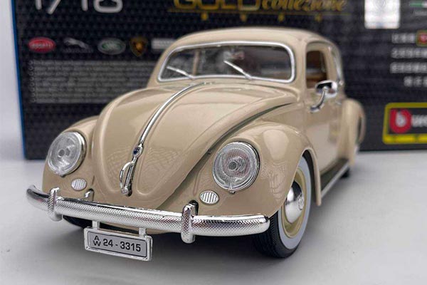 1955 Volkswagen Kafer Beetle Diecast Car Model 1:18 Scale