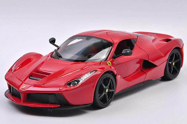 Ferrari LaFerrari Sports Car Diecast Model 1:18 Scale Red