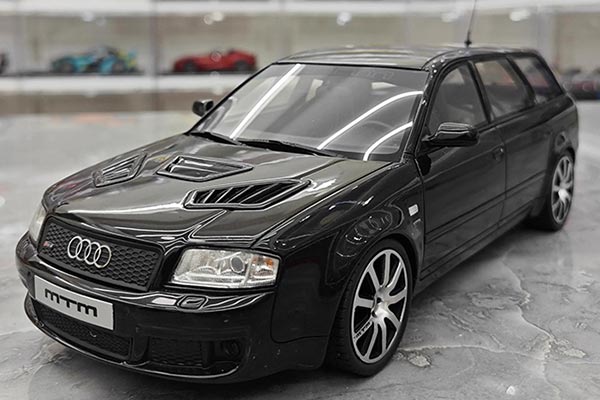 2004 Audi RS6 C5 Resin Car Model 1:18 Scale Black