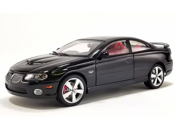 2006 Pontiac GTO Coupe Diecast Car Model 1:18 Scale Black