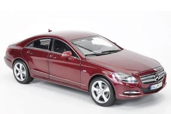 Mercedes-Benz CLS-Class 350 CGi Diecast Model 1:18 Wine Red