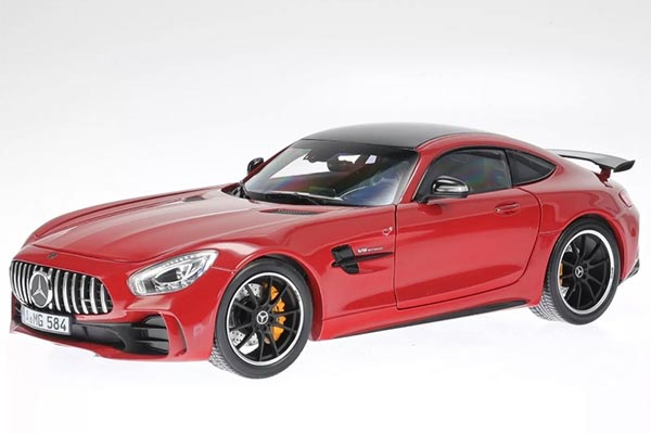 2019 Mercedes-AMG GT-R C190 Diecast Car Model 1:18 Scale Red