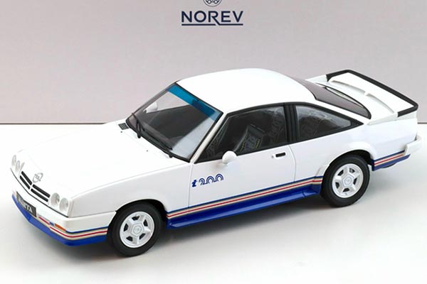 1984 Opel Manta B i200 Rothmans Diecast Car Model 1:18 White