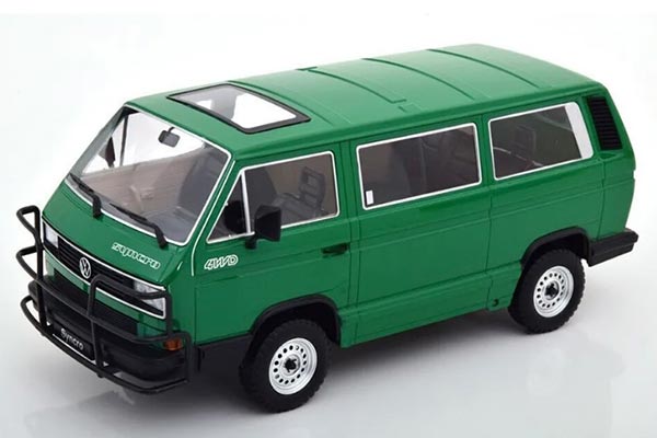 Volkswagen T3 Magnum Syncro Van Diecast Model 1:18 Scale Green