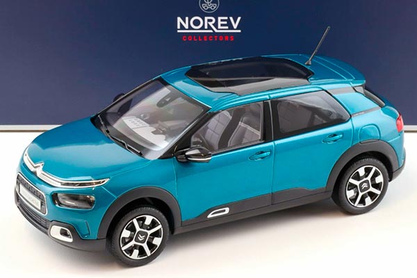 2018 Citroen C4 Cactus SUV Diecast Model 1:18 Scale Blue