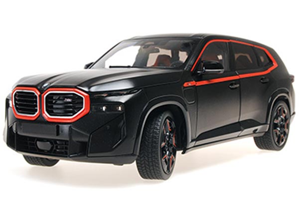 2023 BMW XM G09 SUV Diecast Model 1:18 Scale Black