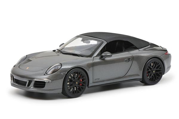 Porsche 911 Carrera GTS Diecast Car Model 1:18 Scale Gray