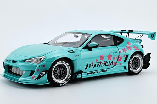 Toyota 86 Diecast Car Model 1:18 Scale Blue