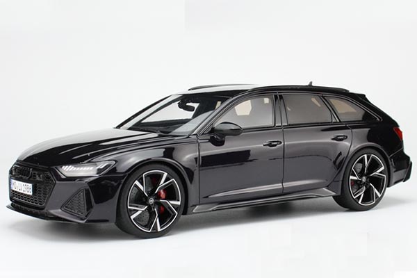 2020 Audi RS6 Avant C8 Resin Model 1:18 Scale Deep Purple