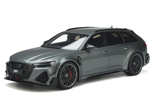 2020 Audi RS6 Avant C8 ABT Resin Model 1:18 Scale Deep Gray