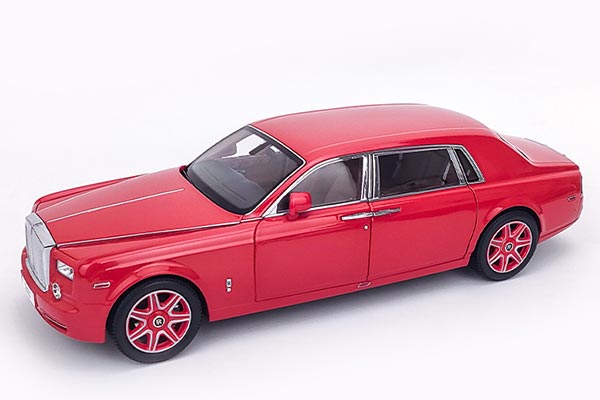 Rolls-Royce Phantom VII Extended Wheelbase Diecast Model Red