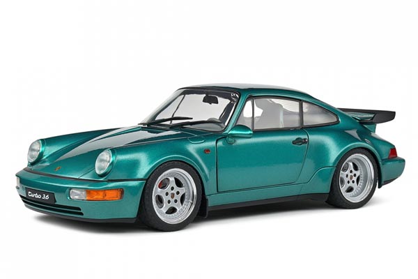 Porsche 964 Turbo 3.6 Diecast Car Model 1:18 Scale