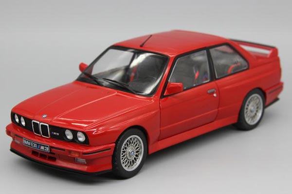 1990 BMW M3 E30 Coupe Diecast Car Model 1:18 Scale
