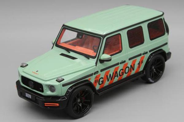Mercedes-Benz G-Class G63 AMG SUV Resin Model 1:18 Scale Green