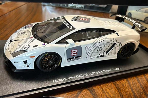 Lamborghini Gallardo LP560-4 Super Trofeo Diecast Model White
