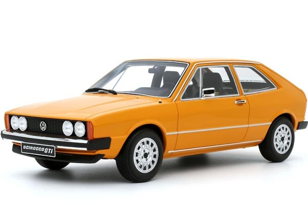 1977 Volkswagen Scirocco GTI MK1 Resin Car Model 1:18 Orange