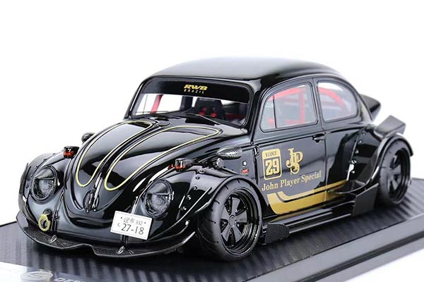Volkswagen Beetle Resin Car Model 1:18 Scale Black