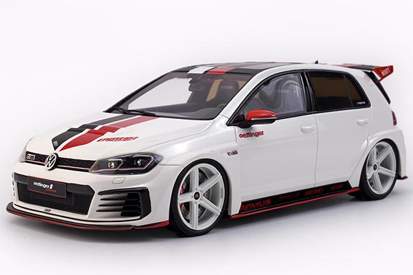 2019 Volkswagen Golf GTI Mk7 Resin Car Model 1:18 Scale White