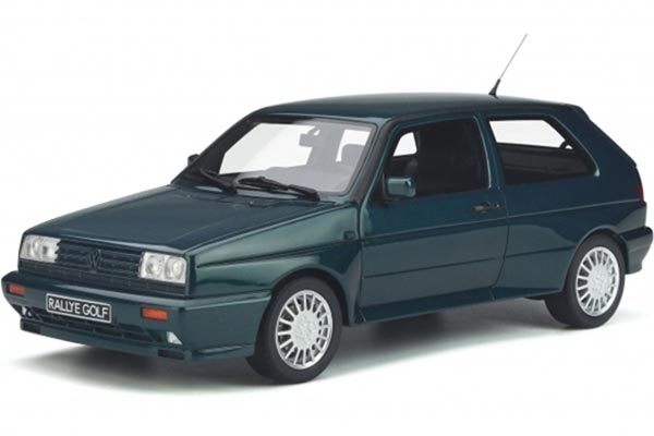 1990 Volkswagen Rallye Golf Resin Model 1:18 Scale Dark Green