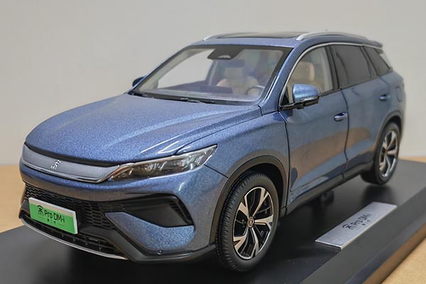 2025 BYD Song Pro DM-i SUV Diecast Model 1:18 Scale Blue