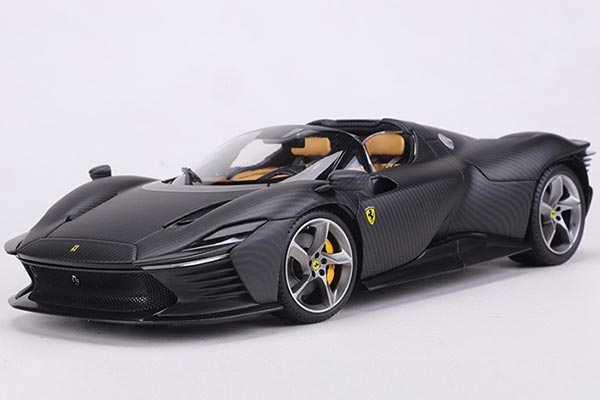 2022 Ferrari Daytona SP3 Diecast Car Model 1:18 Scale Black