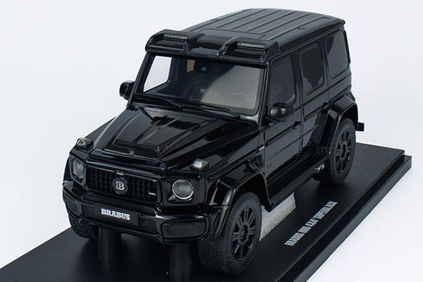 2023 Mercedes-Brabus 800 4x4 Superblack Resin Model 1:18 Black