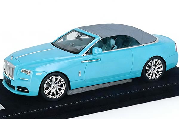 Rolls-Royce Dawn Convertible Resin Car Model 1:18 Scale