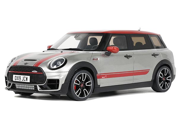 Mini Cooper Clubman F54 Resin Car Model 1:18 Scale Silver