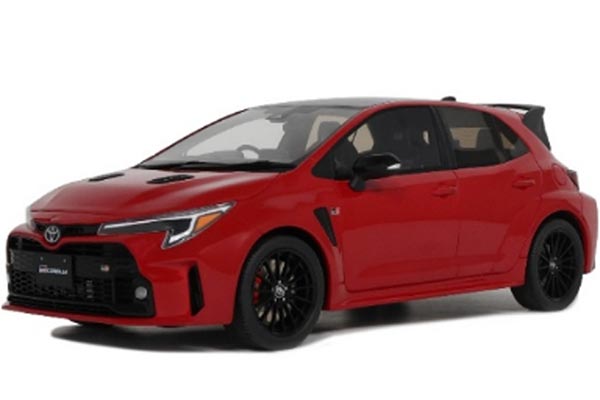 Toyota Corolla GR Circuit Edition Resin Car Model 1:18 Scale Red