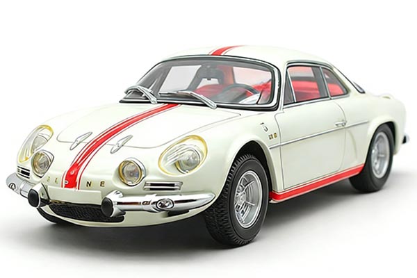 Renault Alpine A110 1600S Resin Car Model 1:18 Scale White