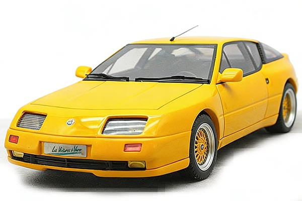 Renault Alpine Le Mans Danielson Resin Model 1:18 Scale Yellow